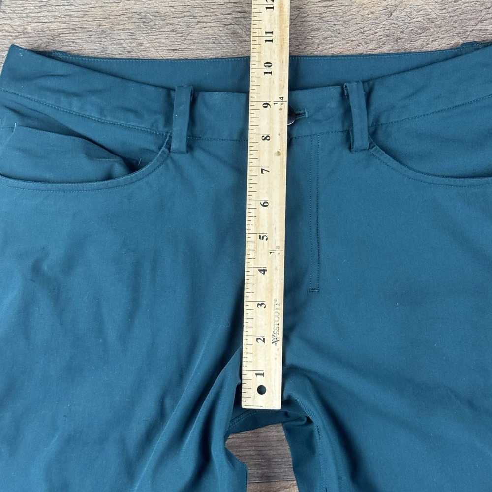 Lululemon‎ ABC Pant Slim 30"L Utilitech GRNJ Green Jewel Teal Blue Men's Size 30 - Picture 8 of 12